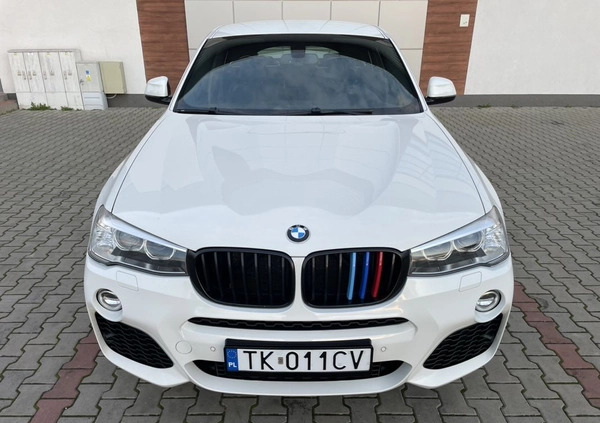 BMW X4 cena 104400 przebieg: 164545, rok produkcji 2015 z Kielce małe 562